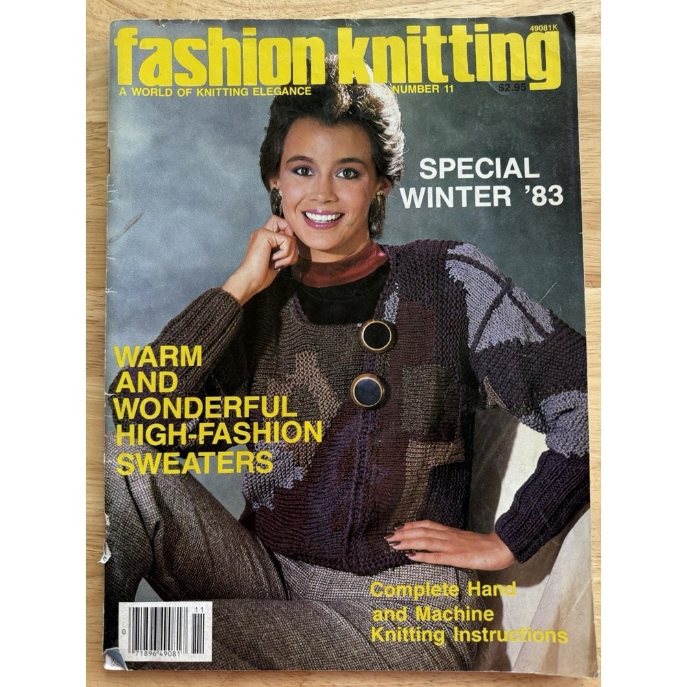 In Crafts Inc. Publications: Fashion Knitting Magazine Special Winter 83' Issue